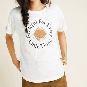 Anthropologie (Real Fun, Wow!) | Grateful For Every Little Thing Tee, S
